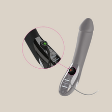 Load image into Gallery viewer, MyStim Tickling Truman E-Stim Vibrator - black