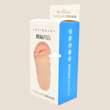 Load image into Gallery viewer, Loving Joy Real Feel Male Masturbator – Pleasure Stroker