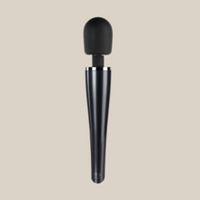 Load image into Gallery viewer, Loving Joy VITA Rechargeable Wand Vibrator - black