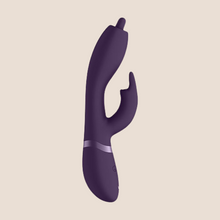 Load image into Gallery viewer, Vive Nilo Purple Pinpoint Rotating G-Spot / Rabbit Vibrator