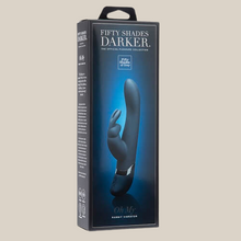 Load image into Gallery viewer, Fifty Shades Darker Oh My USB Rechargeable Rabbit Vibrator - black