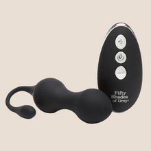 Load image into Gallery viewer, Fifty Shades of Grey Relentless Remote Control Kegel Balls / Vibrating Egg