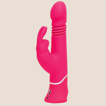 Load image into Gallery viewer, Happy Rabbit Rechargeable Realistic Thrusting Rabbit Vibrator Pink