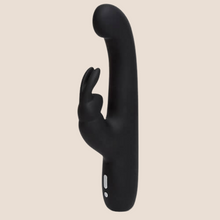 Load image into Gallery viewer, Happy Rabbit Rechargeable Slimline G-Spot Rabbit Vibrator Black