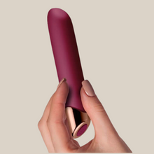 Load image into Gallery viewer, Rocks Off Chaiamo 10 Function Rechargeable Classic Vibrator Burgundy
