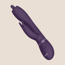Load image into Gallery viewer, Vive Nilo Purple Pinpoint Rotating G-Spot / Rabbit Vibrator