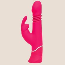 Load image into Gallery viewer, Happy Rabbit Rechargeable Realistic Thrusting Rabbit Vibrator Pink