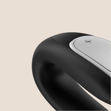Load image into Gallery viewer, Satisfyer App Enabled Double Fun For Couple – BLACK / Clitoral Stimulator