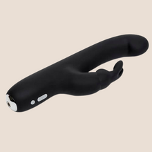 Load image into Gallery viewer, Happy Rabbit Rechargeable Slimline G-Spot Rabbit Vibrator Black