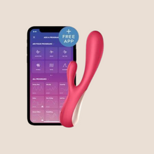 Load image into Gallery viewer, Satisfyer App Enabled Mono Flex - RED / Rabbit Vibrator