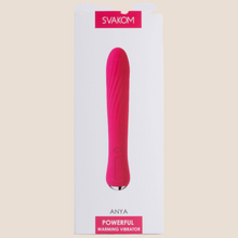 Load image into Gallery viewer, Svakom Anya Rechargeable Warming Silicone Classic Vibrator