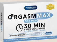Load image into Gallery viewer, BESTSELLER!!!!   ORGASM MAX  for Men diet supplement 2 capsules