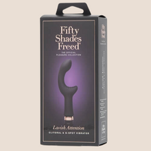 Load image into Gallery viewer, Fifty Shades Freed Lavish Attention Clitoral & G-Spot Vibrator