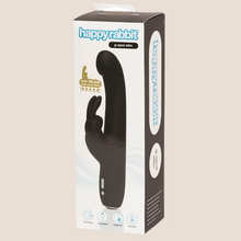 Load image into Gallery viewer, Happy Rabbit Rechargeable Slimline G-Spot Rabbit Vibrator Black