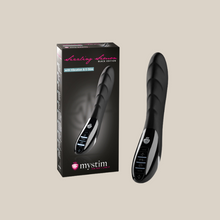Load image into Gallery viewer, MyStim Sizzling Simon E-Stim Vibrator - black