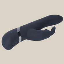 Load image into Gallery viewer, Fifty Shades Darker Oh My USB Rechargeable Rabbit Vibrator - black