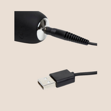 Load image into Gallery viewer, Happy Rabbit Rechargeable Slimline G-Spot Rabbit Vibrator Black