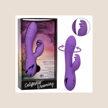 Load image into Gallery viewer, West Coast Wave Rider Vibrator and Clit Stimulator / Rabbit Vibrator