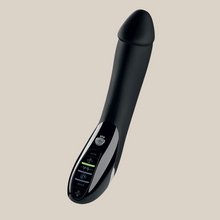 Load image into Gallery viewer, MyStim Tickling Truman E-Stim Vibrator - black