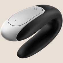 Load image into Gallery viewer, Satisfyer App Enabled Double Fun For Couple – BLACK / Clitoral Stimulator