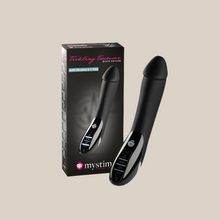 Load image into Gallery viewer, MyStim Tickling Truman E-Stim Vibrator - black