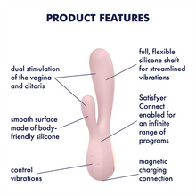 Load image into Gallery viewer, Satisfyer App Enabled Mono Flex - PINK/ Rabbit Vibrator