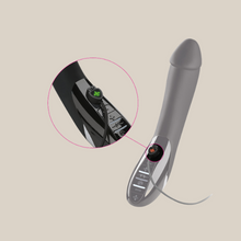 Load image into Gallery viewer, MyStim Tickling Truman E-Stim Vibrator - black
