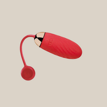 Load image into Gallery viewer, Svakom Ella APP Controlled Silicone Vibrating Egg - red
