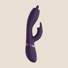 Load image into Gallery viewer, Vive Nilo Purple Pinpoint Rotating G-Spot / Rabbit Vibrator
