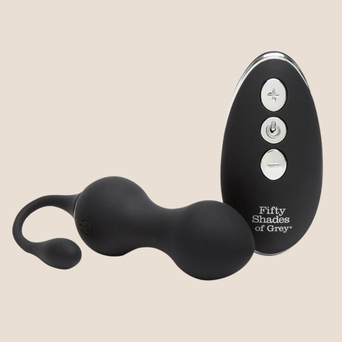 Fifty Shades of Grey Relentless Remote Control Kegel Balls / Vibrating Egg