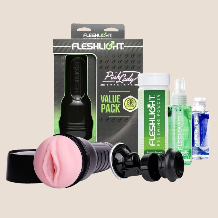 Fleshlight Pink Lady Original VALUE PACK - Masturbator