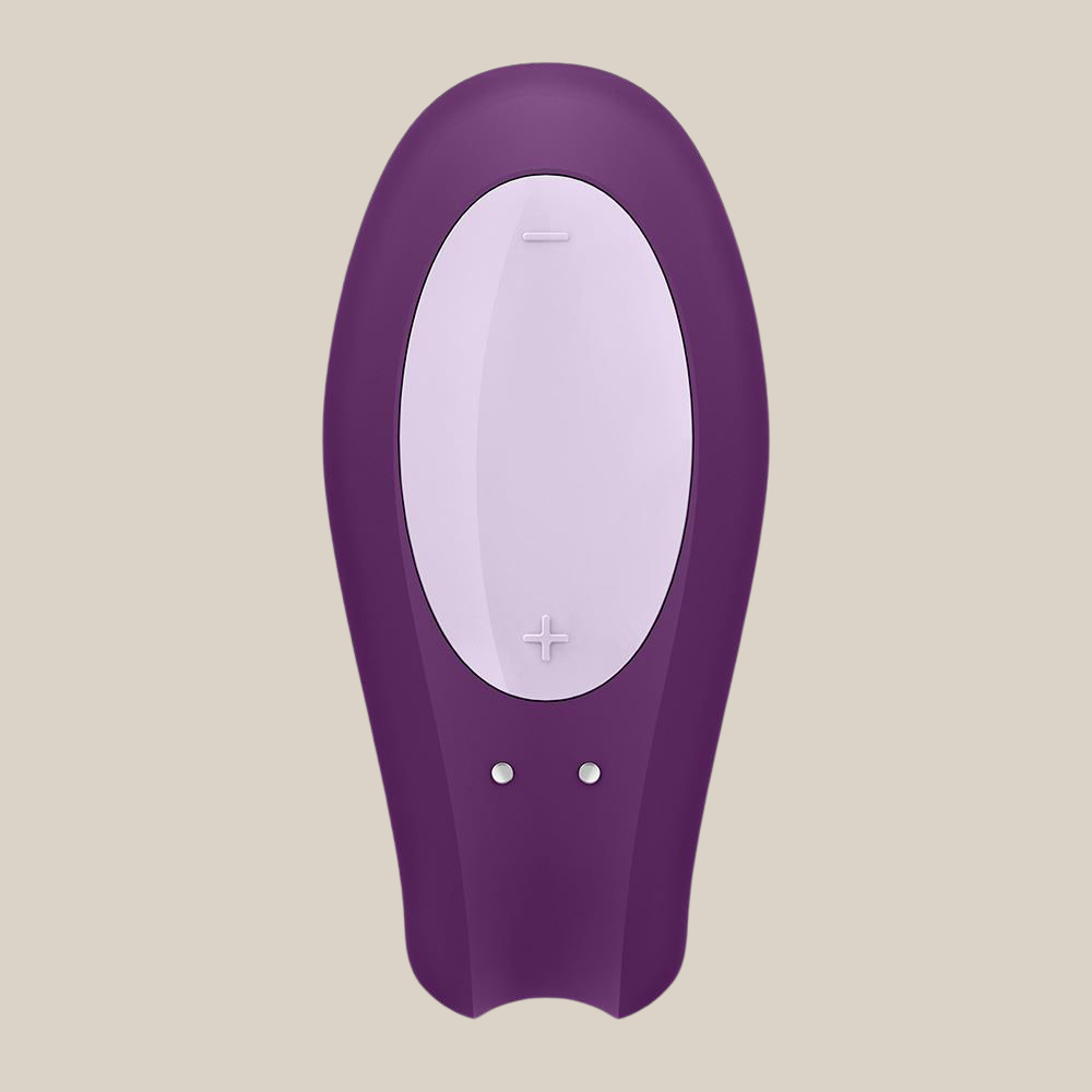 Satisfyer App Enabled Double Joy Lilac for couple / Clitoral Stimulator