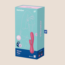 Load image into Gallery viewer, Satisfyer App Enabled Mono Flex - RED / Rabbit Vibrator
