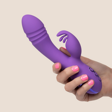 Load image into Gallery viewer, West Coast Wave Rider Vibrator and Clit Stimulator / Rabbit Vibrator
