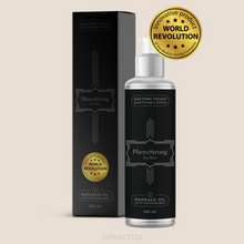 Load image into Gallery viewer, PheroStrong for Men Massage Oil with pheromones 100 ml
