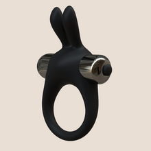 Load image into Gallery viewer, JoyRings Silicone Rabbit Vibrating Cock Ring
