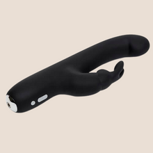 Load image into Gallery viewer, Happy Rabbit Rechargeable Slimline G-Spot Rabbit Vibrator Black
