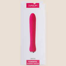 Load image into Gallery viewer, Svakom Anya Rechargeable Warming Silicone Classic Vibrator
