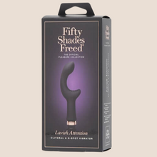 Load image into Gallery viewer, Fifty Shades Freed Lavish Attention Clitoral &amp; G-Spot Vibrator
