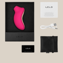 Load image into Gallery viewer, LELO  Sona Cruise Sonic Clitoral Massager Cerise -pink
