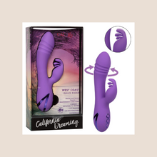 Load image into Gallery viewer, West Coast Wave Rider Vibrator and Clit Stimulator / Rabbit Vibrator
