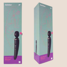 Load image into Gallery viewer, Satisfyer Wand-Er Woman Black
