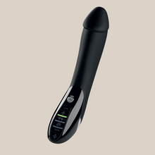 Load image into Gallery viewer, MyStim Tickling Truman E-Stim Vibrator - black
