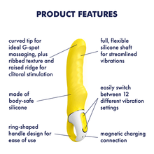 Load image into Gallery viewer, Satisfyer Vibes Yummy Sunshine / Classic Vibrator
